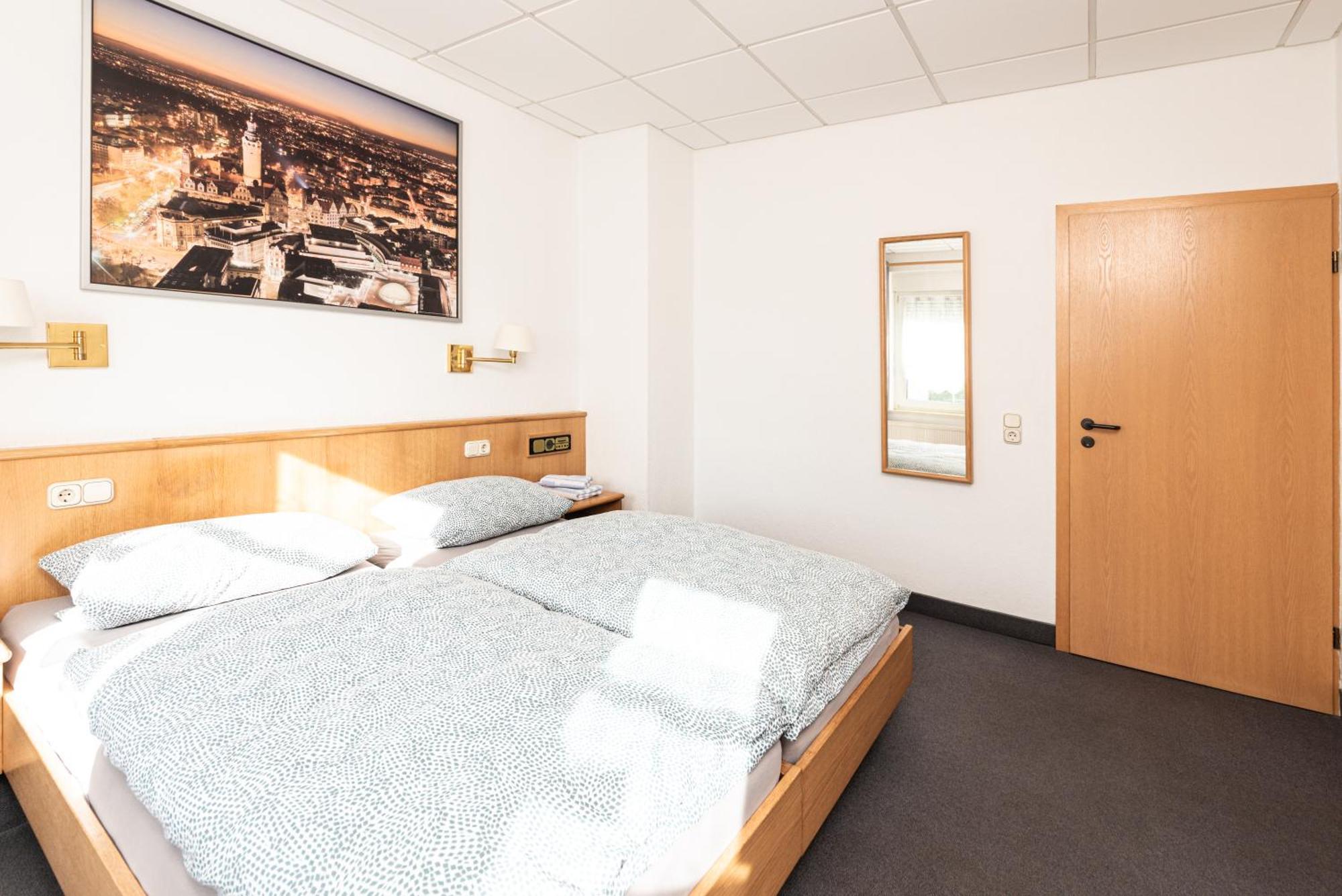 Pension Am Sandberg Leipzig Buitenkant foto