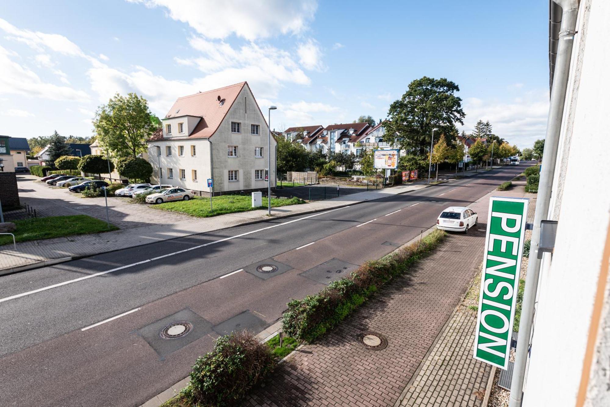 Pension Am Sandberg Leipzig Buitenkant foto