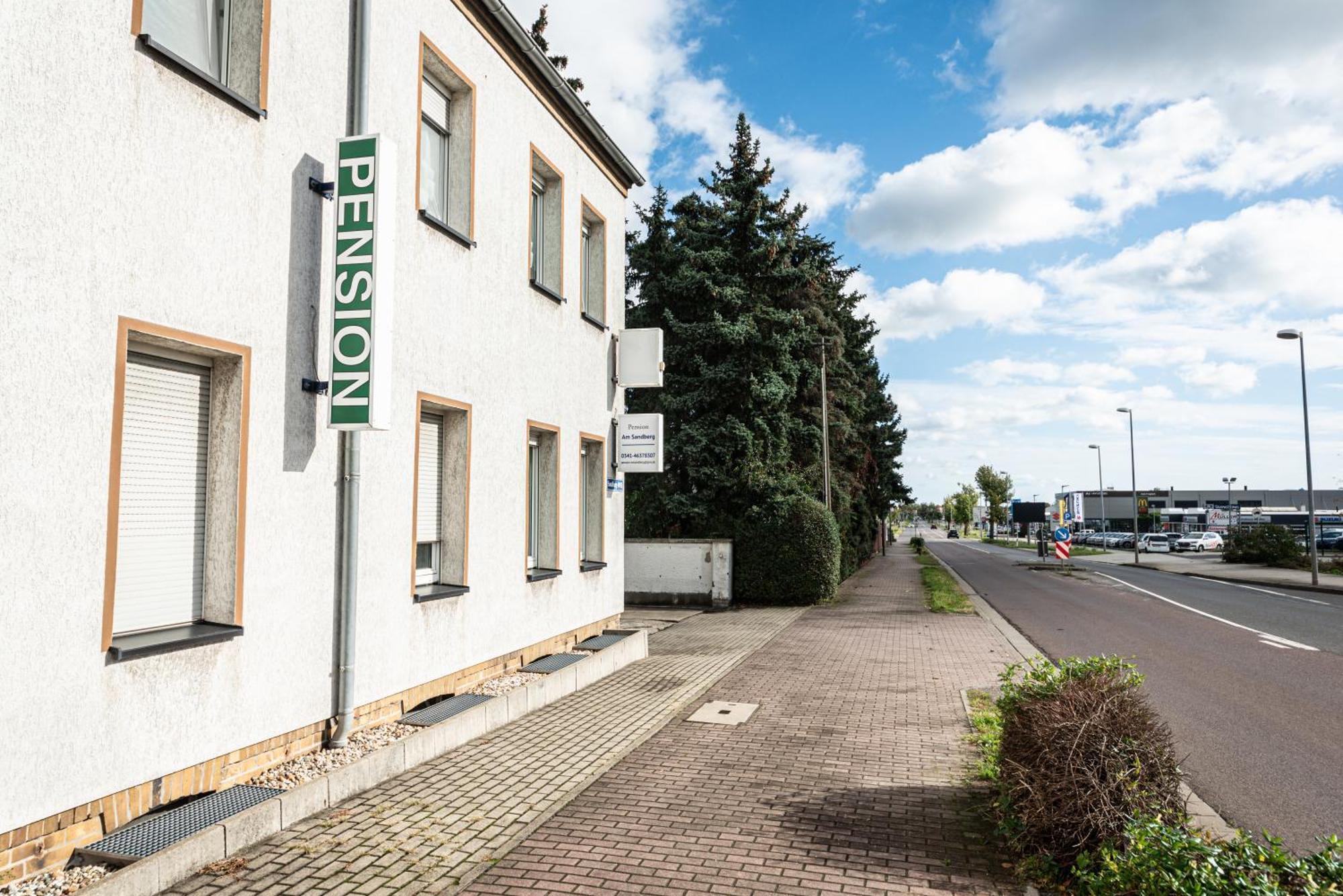 Pension Am Sandberg Leipzig Buitenkant foto